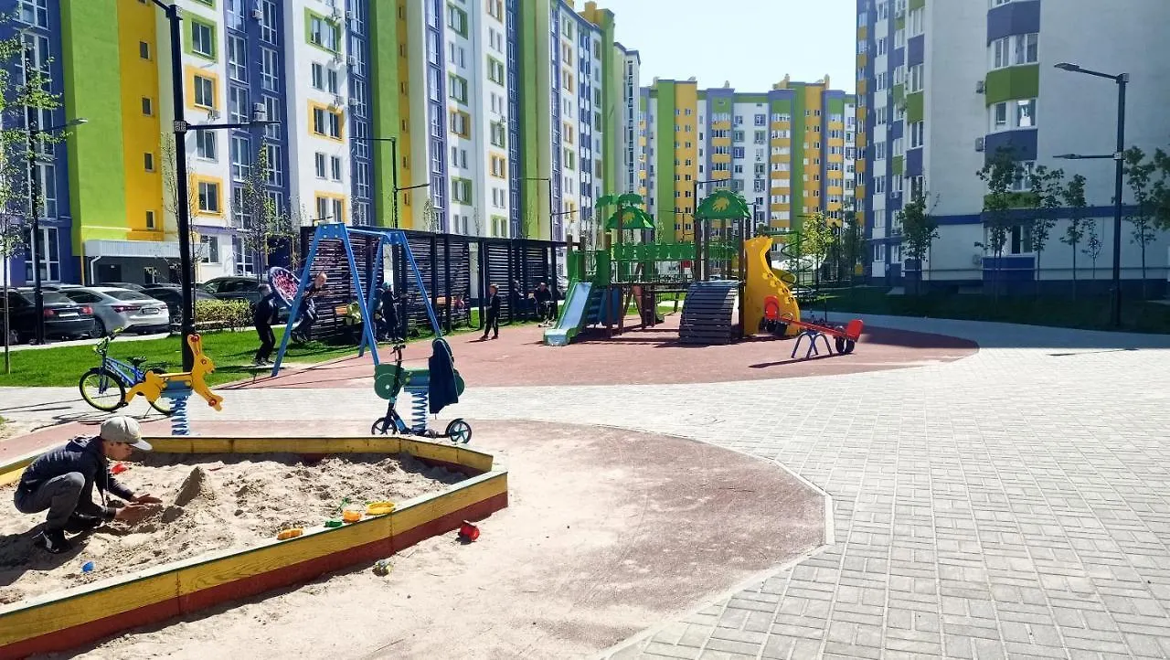 069 Apartment New Building На 2 Поверх, Укриття Поряд З Під'Їздом